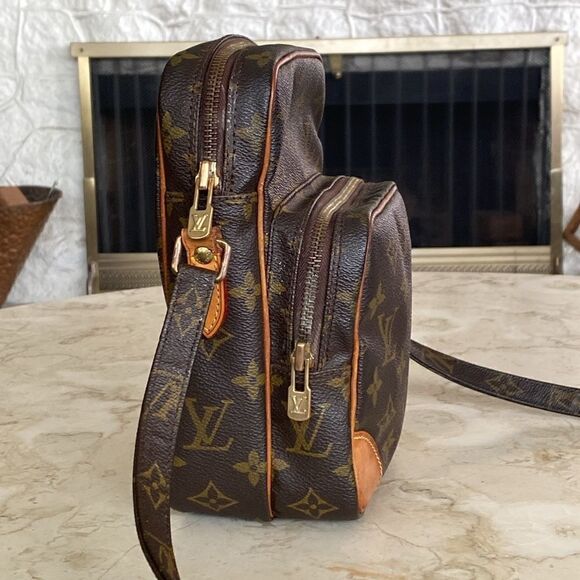 Vintage LOUIS VUITTON Monogram Amazone Shoulder Cross Body Bag - Picture 3 of 16